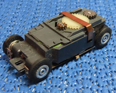 AMS Faller Ams Cadillac Coupé Avec Moteur D'Armature Plate 60er Ans Jouet DBW178 