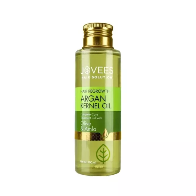 Jovees Herbal Argan Kernel Hair Regrowth Oil with Olive & Amla 100ml