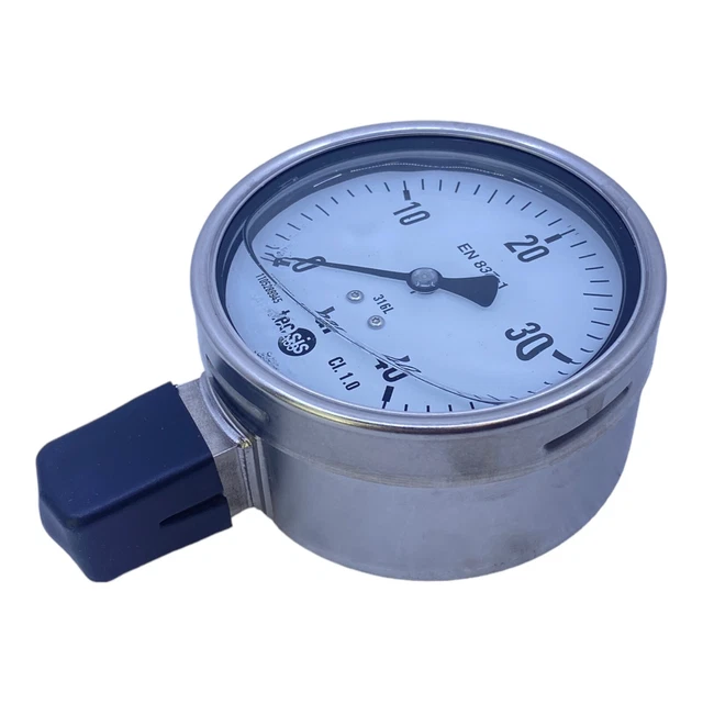 EMPEO by Messbo Manometer, NG 63 0-4 bar, 63mm Durchmesser, G1/4 Zoll EMPEO by Messbo Manometer, NG 63 0-4 bar, 63mm Durchmesser, G1/4 Zoll