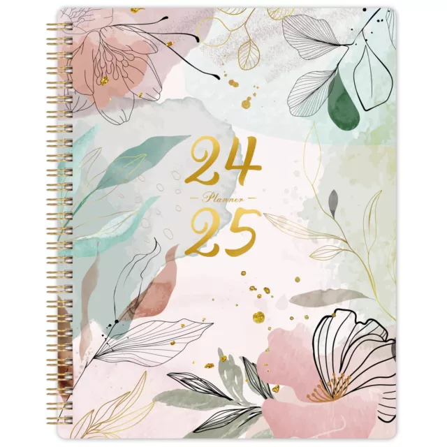 Planner 2024-2025 July 2024- June 2025, 8"x10", Weekly Monthly Planner 2024-2025