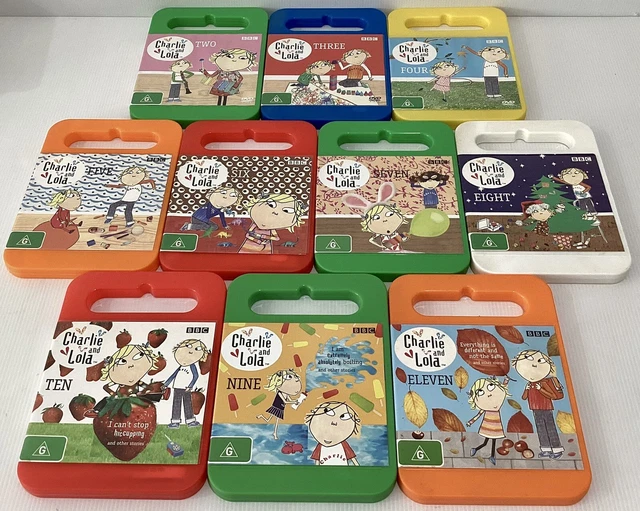CHARLIE & LOLA Bulk Lot X 10 Vol 2-11 DVD Region 4 Free Post