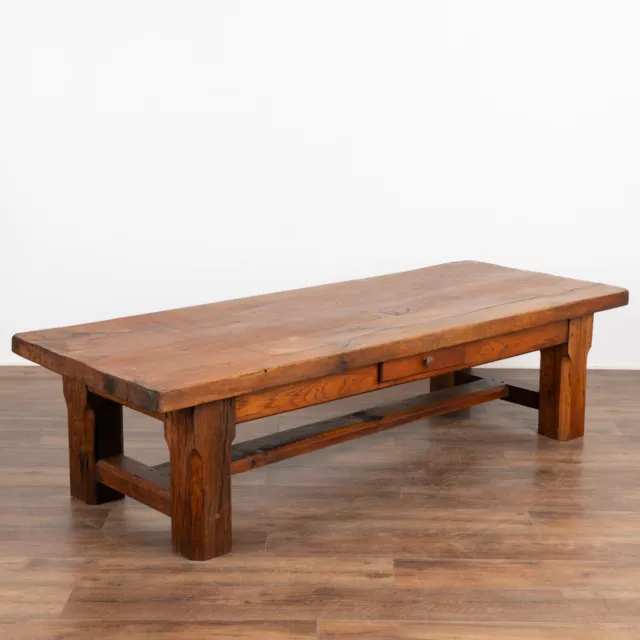 Large Coffee Table With Single Drawer from France, circa 1900