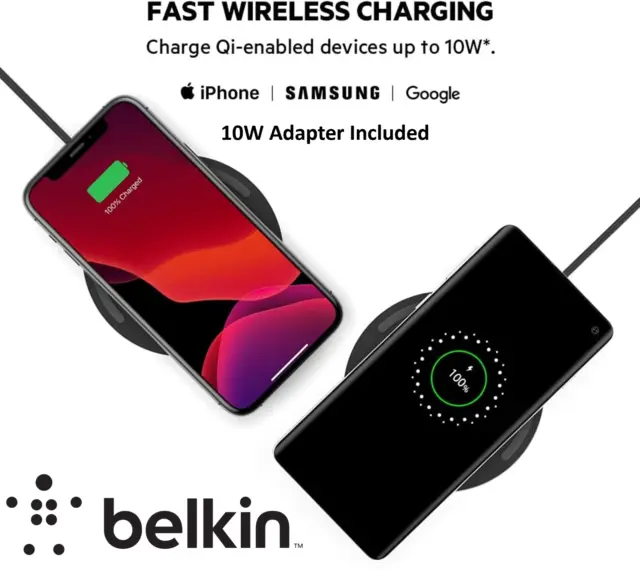 Belkin BOOST↑CHARGE 7.5W Magnetic Portable Wireless Charger Pad for Apple iPhone