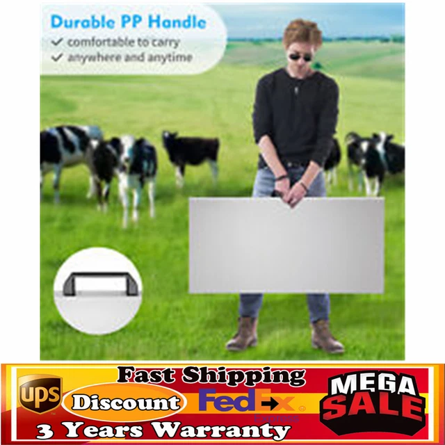 440lb Digital Stainless Vet Livestock Platform Scale Dog Hog Pig Sheep Pet Scale
