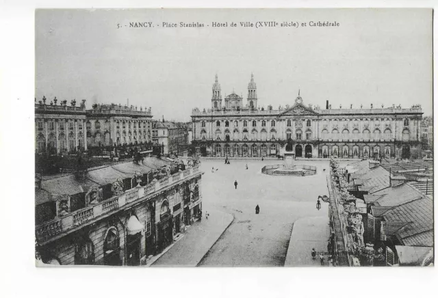 54  Nancy  Place Stanislas  Hotel De Ville Et Cathedrale