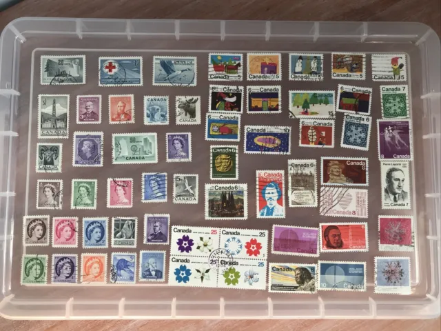 Canada stamps  collection (SS655)