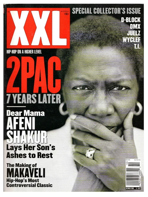 VINTAGE Oct 2003 XXL Magazine #52 2Pac Tupac Shakur Afeni Makaveli DMX TI VINTAGE Oct 2003 XXL Magazine #52 2Pac Tupac Shakur Afeni Makaveli DMX TI