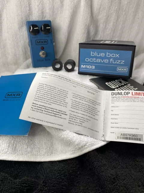 Mxr Blue Box Octave Fuzz