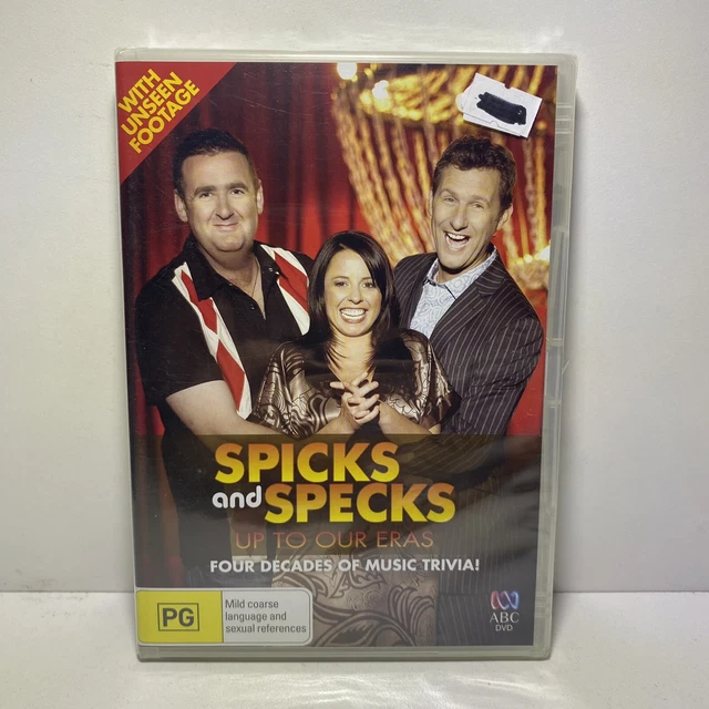 Spicks And Specks : Up To Our Eras - DVD Region 4 - Aussie Music Game Show - New