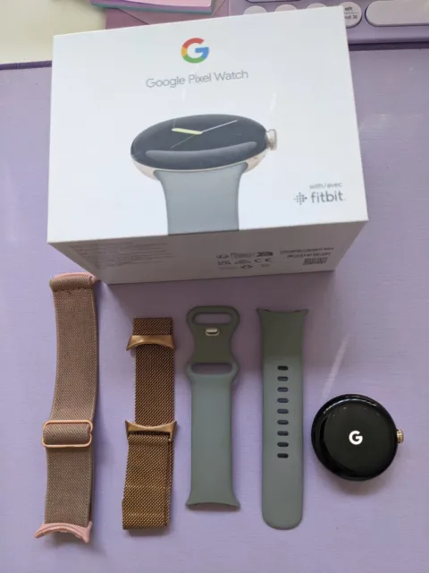 Google Pixel Watch - Wifi Smartwatch Rose Gold - Preowned