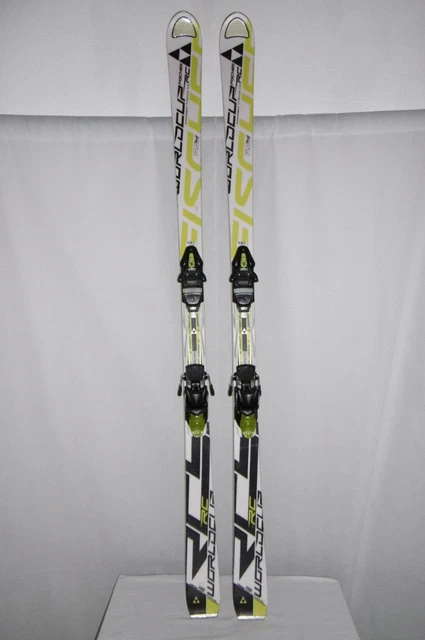 Fischer " Rc4 Worldcup Rc " Top Ski Race Carver + Bindung 185 Cm