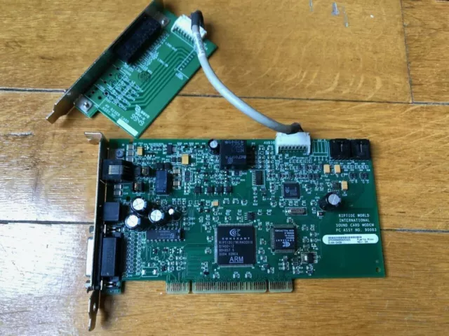 Riptide Rockwell Audio and modem PCI sound card - working with wavetable MIDI !