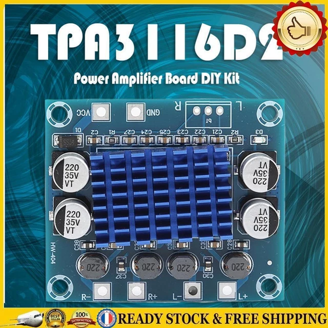Ampli Audio Tripath TA3020 2x400W - Kit DIY Avec Alimentation, Son Numérique