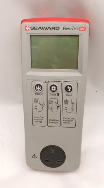 SEAWARD Prime Test 100 tester PAT in caso di accessori completamente funzionanti