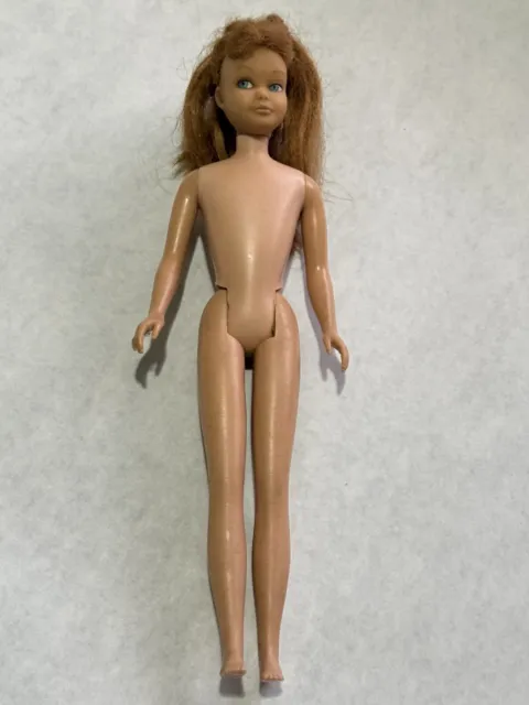 Vintage 1963 Straight Leg SKIPPER Doll Redhead #2 Mattel Barbie Sister