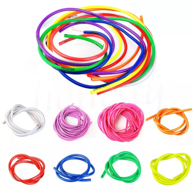 1M Gas Oil Hose Modified Fuel Line Petrol Tube Pipe For Motorcycle Bike Parts