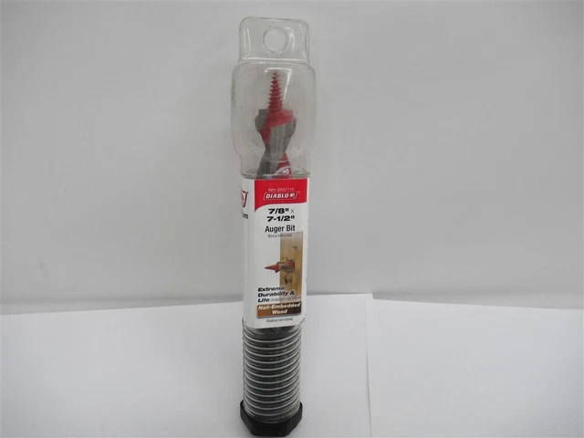 Diablo DAG1110 , 7/8" x 7-1/2" Auger Bit