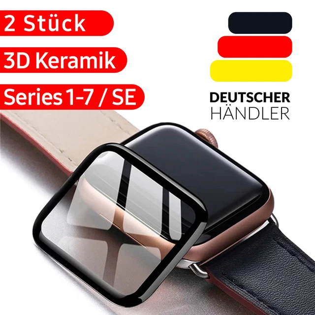 Panzerfolie Passend für Apple Watch Series 1 - 7 SE 38 mm - 45 mm Schutz Folie