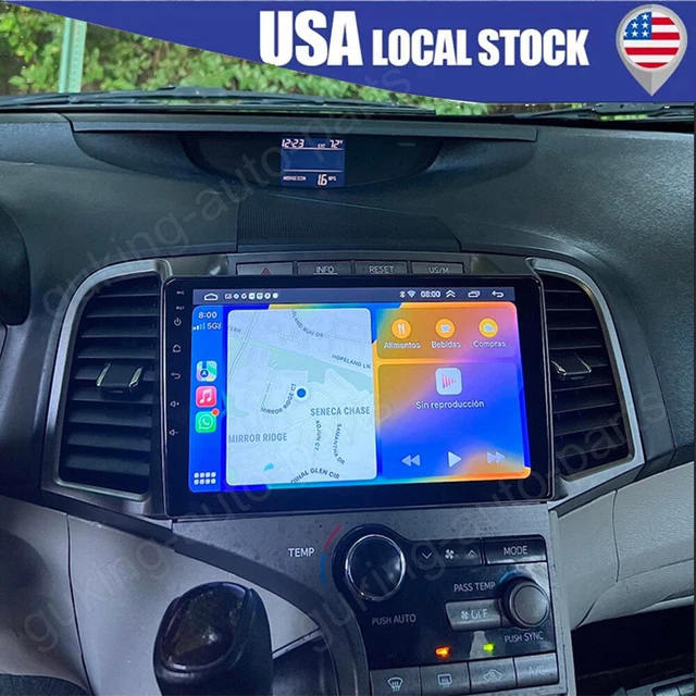 4+64GB ANDROID 13 For 2008-2016 Toyota Venza Car Stereo Radio Carplay WIFI GPS