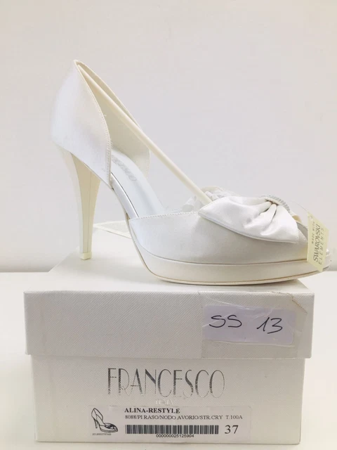 NUOVO! # 37 tacco 10 - Scarpe da Sposa Sophie Sposa by Francesco - mod. Alina