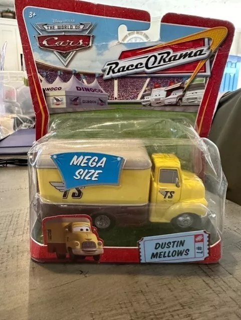 MEGA Size Disney Pixar The World Of Cars Movie Race O Rama Dustin Mellows Mattel