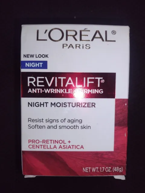 Loreal Revitalift Anti-wrinkle Firming Night Moisturizer 1.7 Oz