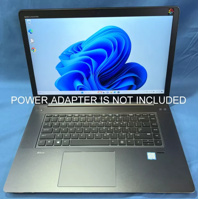 HP ZBook Studio G4 Laptop - i7-7700HQ, M1200, 16GB RAM, 512GB SSD - Win11