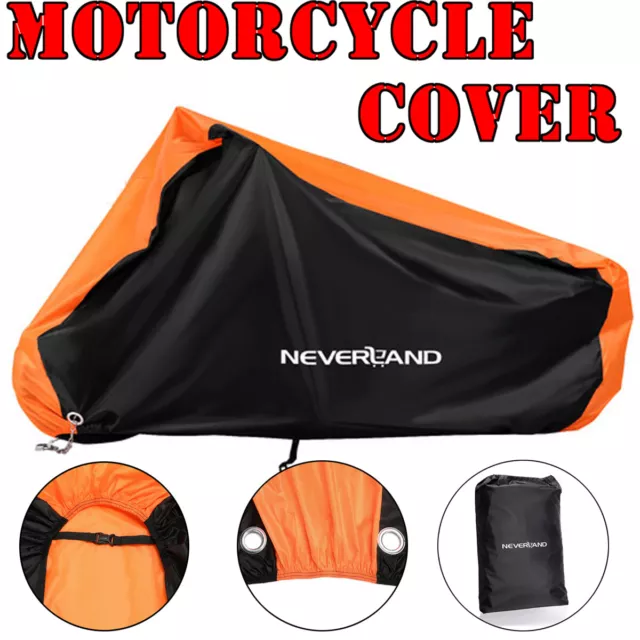 3XL Waterproof Motorcycle UV Cover For Harley Davidson Road Street Glide Touring