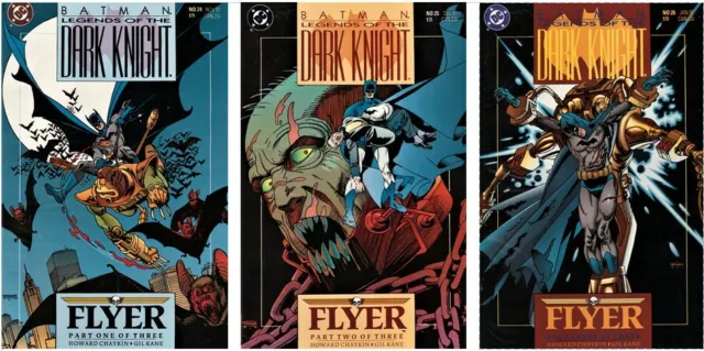Batman Legends of the Dark Knight: FLYER 3-Part Storyline (DC Comics, 1991/1992)