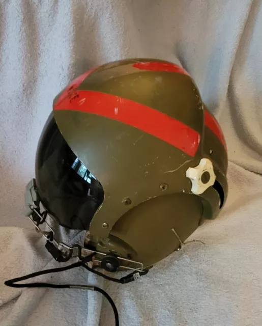 VINTAGE US AIR Force Pilot Helmet Vietnam Era $200.00 - PicClick