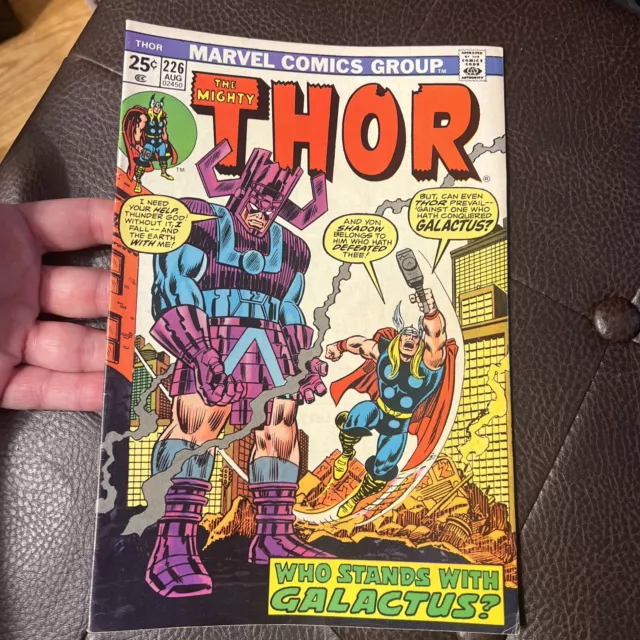 Thor #226 (Galactus cover/2nd app. of Firelord) MCU rumors KEY HOT  1974