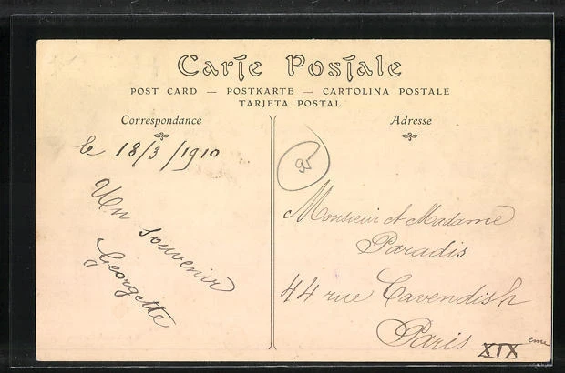 CPA Franconville, La Mairie 1910 2