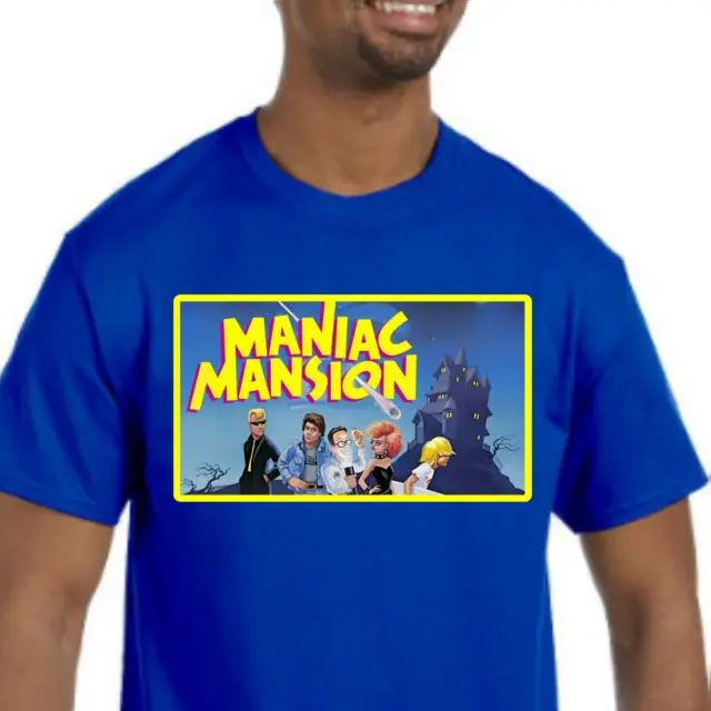 Maniac Mansion T-Shirt NEW *Pick your color & size* retro video game