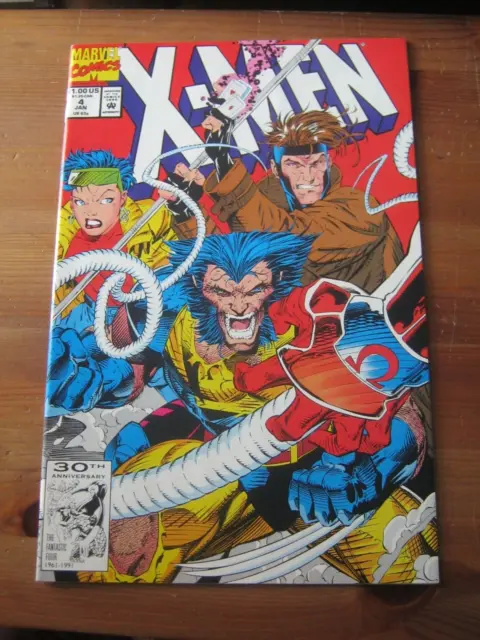 X-Men Vol. 2 #  4 Jan 1992 - Marvel - 1st appearance of Omega Red           ZCO2