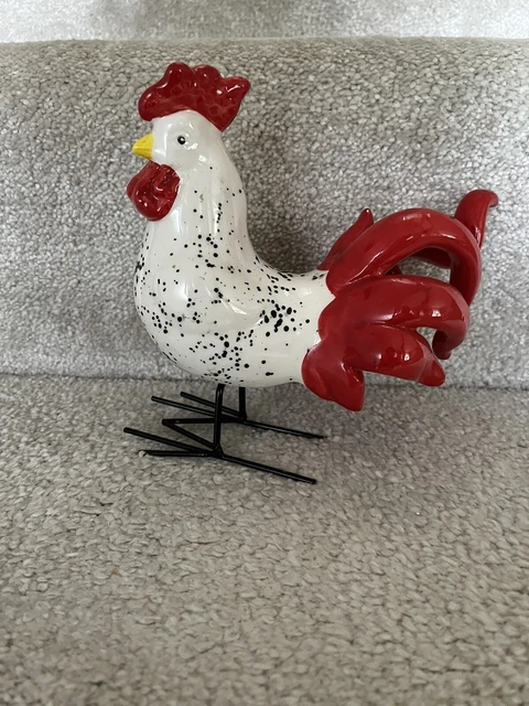 CERAMIC ROCKING ROOSTER By Cock A Doodle Doo !!! £14.99 - PicClick UK