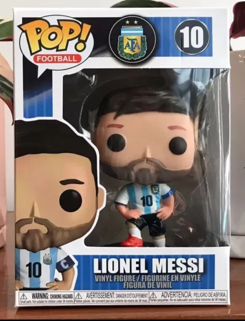 Funko Pop Vinyl! Argentina: Lionel Messi #10 figura de vinil Lio Messi 10