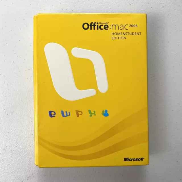 Microsoft Office 2008 Home and Student Retail Mac