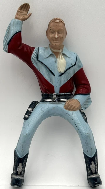 Vintage Hartland Roy Rogers Cowboy Rider Replacement Part Hard Plastic