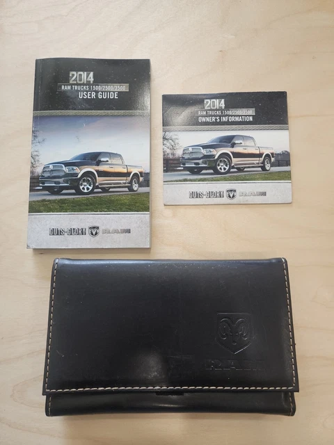 14 2014 Ram 1500 User Guide OEM Guide Books Set Owners Manual 2500 3500 Dodge