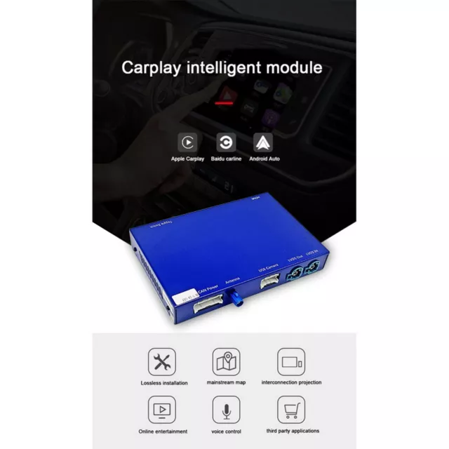 Wireless CarPlay Android Auto Modul Adapter für Audi A1-A8 Q2 Q3 Q5 Q7 2010-2019