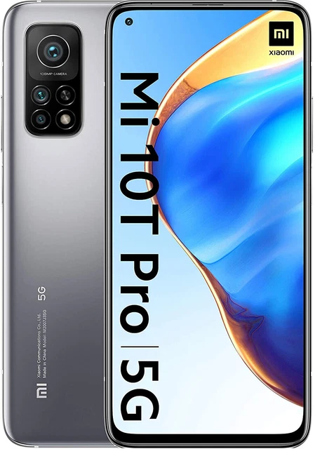 Xiaomi Mi 10T Pro 256GB Dual-SIM lunar silver Smartphone Gut - Refurbished