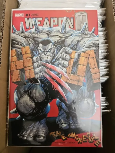 Weapon H #1 Tyler Kirkham Exclusive Variant A Mcfarlane Hulk Homage Wolverine
