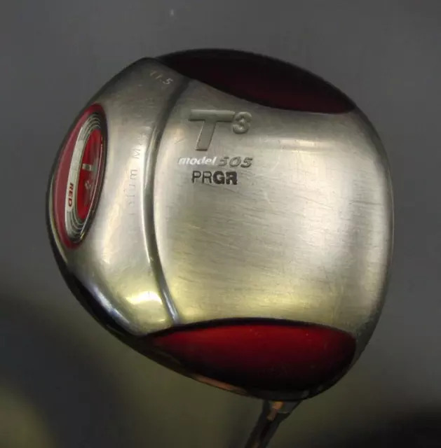 Japanese PRGR Model 505 Red T3 Forged 11.5º Driver Stiff Graphite Shaft Japanese PRGR Model 505 Red T3 Forged 11.5º Driver Stiff Graphite Shaft