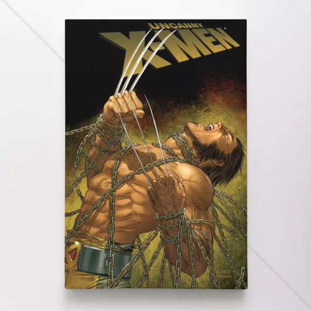 Uncanny X-Men Poster Canvas Vol 1 #489 Xmen Marvel Comic Book Art Print