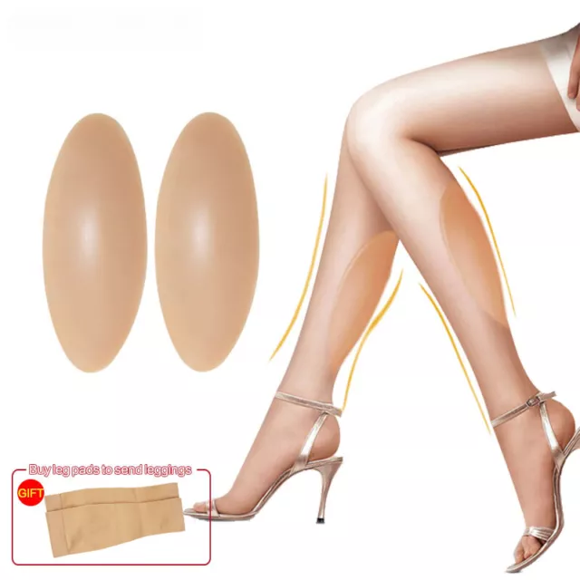 Silicone Leg Silicone Calf Pads for Crooked or Thin Leg Body Beauty Leg Silicone