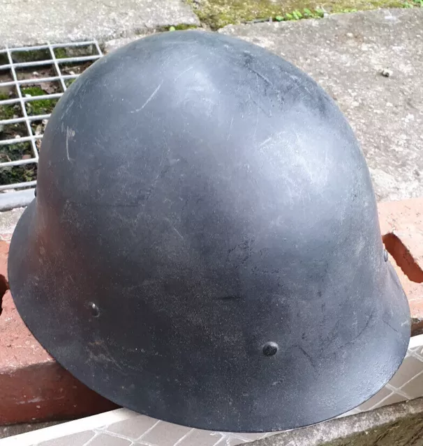Elmetto IN Acciaio Svezia M26 Con Fodera Interna Bene Erhlaten
