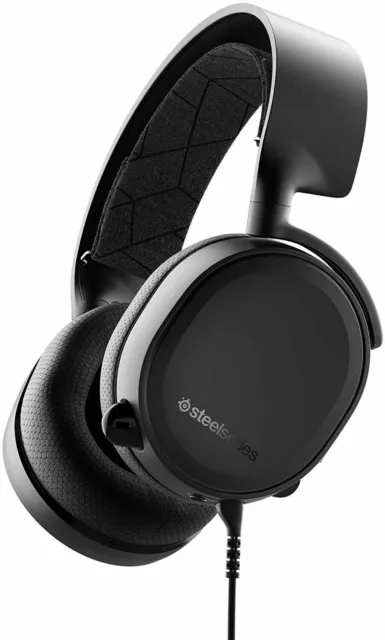 SteelSeries Arctis 3 Black Wired Gaming Headset PS4 Xbox Switch