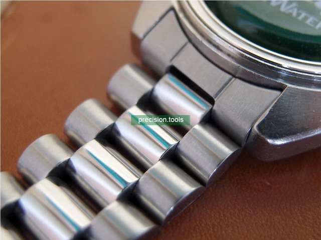 Cinturino Per Cinturino Con Collegamento Drto Universale In Acciaio Inossidabile Spazzolato 316L Adatto Per Cinturino Seiko Divers 6105 6138 6139 6106 - Foto 12