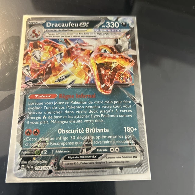 Pokémon Dracaufeu Ex Téracristal - Coffret 10 Cartes Françaises - Écarlate Violet