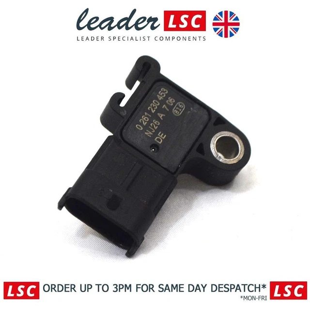 MAP Turbo Boost Air Pressure Sensor Volvo V40 to 2016 NEW 1913600 31316349 OEM